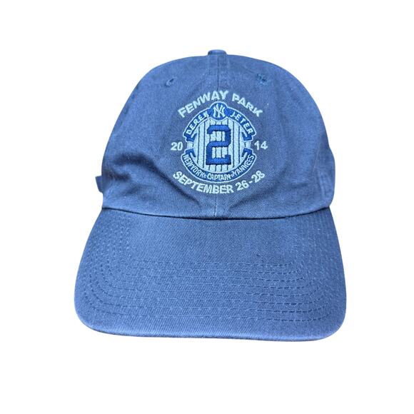 Derek Jeter New York Yankees The Captain Fenway Park‎ September 26-28 MLB Hat - Picture 1 of 9